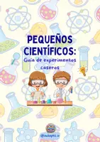 Vista previa - Unidades / Secuencias / Situaciones de Aprendizaje - PEQUEÑOS CIENTÍFICOS - Guía de experimentos caseros - Portada