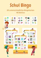 Vorschau - Spiele - Schul-Bingo für bis zu 30 Schüler - Deckblatt