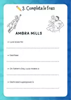 anteprima - Esercizi - Risorsa Gratuita in inglese per la Festa del Papà - Pagina 3