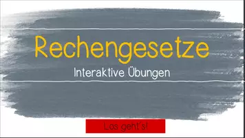 Vorschau - Arbeitsblätter - Rechengesetze - Interaktive Übungs-PDF - Seite 1