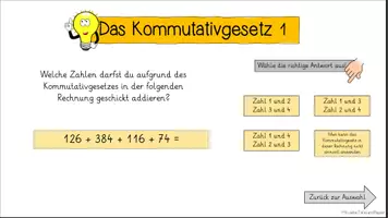 Vorschau - Arbeitsblätter - Rechengesetze - Interaktive Übungs-PDF - Seite 3