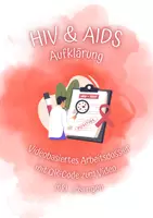 Vorschau - Arbeitsblätter - HIV/AIDS: videobasiertes Aufgabendossier - Deckblatt