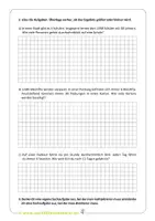 Vorschau - Arbeitsblätter - Sachaufgaben üben Klasse 5 - Multiplizieren und Dividieren - Seite 1