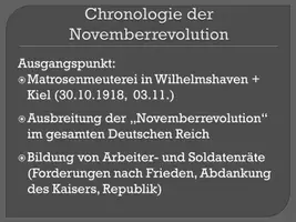 Vorschau - Stundenentwürfe - Präsentation - Novemberrevolution und Weimarer Republik - Seite 2
