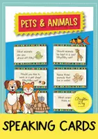 Προεπισκόπηση - Φύλλα εργασίας - Pets and Animals: 39 Speaking Cards / Κάρτες συνομιλίας (Αγγλικά) - Εξώφυλλο