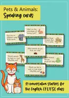 Προεπισκόπηση - Φύλλα εργασίας - Pets and Animals: 39 Speaking Cards / Κάρτες συνομιλίας (Αγγλικά) - Σελίδα 1