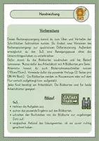 Vorschau - Arbeitsblätter - Rechenspaziergang Schriftliche Subtraktion - Seite 1