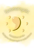 Vorschau - Merkblätter - Kommaregeln: Die häufigsten Kommaregeln auf einen Blick - Deckblatt