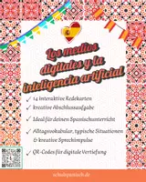 Vorschau - Bildkarten - Spanische Redekarten "Los medios digitales y la inteligencia artificial" - Seite 1
