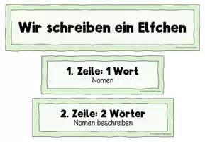 Vorschau - Unterrichtsreihen - Großes Materialpaket: Elfchen schreiben (2./3. Klasse) - Seite 2