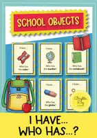 anteprima - Flashcard - School objects: I have... Who has...? Game (English) / Oggetti scolastici: Io ho... Chi ha...? Gioco (inglese) - Pagina di copertina