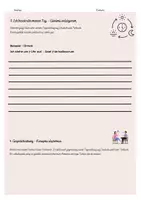 Vorschau - Arbeitsblätter - Bilinguales Arbeitsblatt (Deutsch-Türkisch) - Tagesablauf - Seite 1