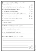 anteprima - Schede informative - Past Simple: Reading text + exercises (English) / Past Simple: lettura del testo + esercizi (Inglese) - Pagina 2