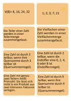 Vorschau - Aufgabenkarten - Gruppenturnier: Teilbarkeit und Brüche (editierbar) - Seite 2