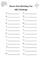 Προεπισκόπηση - Φύλλα εργασίας - Read and Rhyme with Brown Owl - ABC CHALLENGES - Σελίδα 3