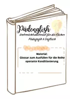 Vorschau - Arbeitsblätter - Glossar zum Selbstausfüllen: operante Konditionierung - Seite 1