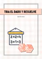 Vista previa - Hojas de trabajo - TIRA EL DADO Y RESUELVE - página 1