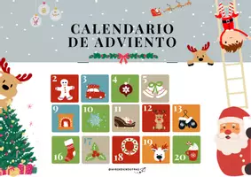 Vista previa - Hojas de trabajo - Calendario de adviento castellano-valenciano - aprendiendoymás - Portada