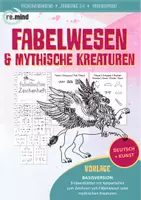 Vorschau - Mal- und Bastelvorlagen - Fabeln im Kunstunterricht - Kreative Malvorlagen für Klasse 3-6 - Deckblatt