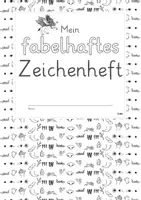 Vorschau - Mal- und Bastelvorlagen - Fabeln im Kunstunterricht - Kreative Malvorlagen für Klasse 3-6 - Seite 1