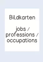 Vorschau - Bildkarten - Bildkarten Set jobs professions occupations - Seite 1