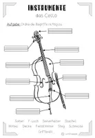 Vorschau - Arbeitsblätter - Instrumente - Materialpaket - Seite 2