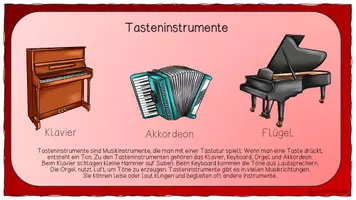 Vorschau - Merkblätter - Wissenskartei Tasteninstrumente - Seite 3
