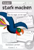 Vorschau - Arbeitsblätter - Kinder stark machen: Was du sagst, ist mir egal! | Dem Spotten und Lästern begegnen - Deckblatt
