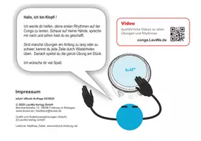 Vorschau - Lehrwerke/Schulbücher - Conga lernen - Heft zum Trommeln mit Spaß - Seite 1