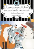 Vorschau - Unterrichtsreihen - Lesespurgeschichte "Der verschollene Schneemann" - Deckblatt