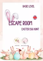 Vista previa - Juegos / Gamificación - EASTER EGG HUNT ESCAPE ROOM (BASIC LEVEL 6-8 YEARS)/ LA CAZA DE LOS HUEVOS DE PASCUA - página 1
