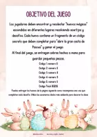 Vista previa - Juegos / Gamificación - Easter Escape room - Nivel básico -Inglés y español - página 2