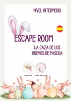 Vista previa - Juegos / Gamificación - Easter Escape room - Nivel intermedio - Inglés y español - página 1