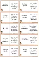 Vorschau - Arbeitsblätter - Lesespiel: Verben (1. Vergangenheit/Präteritum) - Seite 2