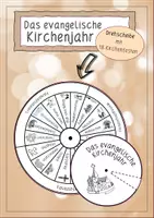 Vorschau - Arbeitsblätter - Das evangelische Kirchenjahr - Drehscheibe - Deckblatt