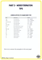 Vorschau - Arbeitsblätter - Cambridge B2 Use of English - Part 3 - Seite 3