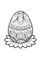 Vorschau - Mal- und Bastelvorlagen - Mandalas Thema Osterei - Grundschule - Bastelvorlagen - Seite 2