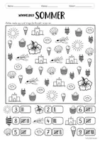 Vorschau - Arbeitsblätter - Wimmelbild - Sommer - Seite 3