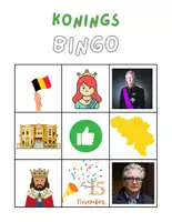 Voorbeeld - De koningsbingo (België) - Voorblad