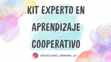 Vista previa - Tarjetas / Manipulativos - KIT EXPERTO EN APRENDIZAJE COOPERATIVO - Portada