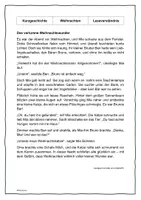 Vorschau - Text - Leseverständnis - 5 Kurzgeschichten für Kinder - Seite 1
