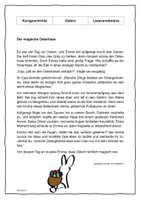 Vorschau - Text - Leseverständnis - 5 Kurzgeschichten für Kinder - Seite 2