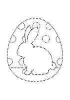 Vorschau - Mal- und Bastelvorlagen - runde Prickelbilder / Fensterbilder Thema Osterhasen - Grundschule - Bastelvorlagen - Seite 2