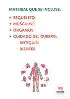Vista previa - Unidades / Secuencias / Situaciones de Aprendizaje - CUERPO HUMANO LAPBOOK - página 1