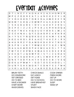 anteprima - Esercizi - Crucipuzzle inglese tema: tempo libero e routine | English, ESL, EFL - Pagina 1