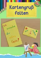 Vorschau - Mal- und Bastelvorlagen - Muttertag, Vatertag, Karte falten, Kunst Grundschule - Deckblatt