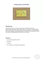 Vorschau - Mal- und Bastelvorlagen - Muttertag, Vatertag, Karte falten, Kunst Grundschule - Seite 3