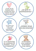 Vista previa - Tarjetas / Manipulativos - Juego estimulación del lenguaje - página 2