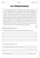 Vorschau - Unterrichtsreihen - Weihnachten - Lesetexte mit Fragen (inkl. Lösung) für Klasse 2 bis 4 - Seite 3
