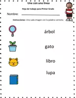 Vista previa - Hojas de trabajo - Aprendiendo sustantivos: Ejercicios divertidos para niños de 1º a 3º grado - página 3